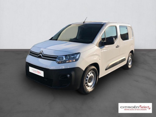 Occasion CITROEN Berlingo Van VUL M 1000kg BlueHDi 75 S&S Worker 2020 Blanc Banquise 16 490 € à Mulhouse