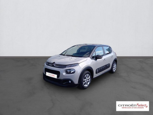 Used CITROEN C3 PureTech 68ch Feel 2019 Sable - Noir Onyx € 10,900 in Mulhouse