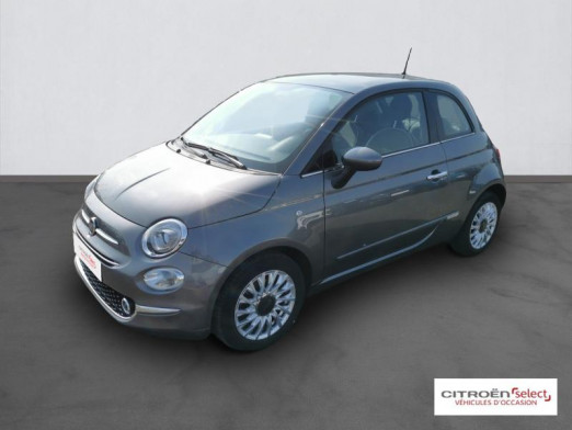 Occasion FIAT 500 1.2 8v 69ch Eco Pack Lounge 2019 Gris 10 900 € à Mulhouse