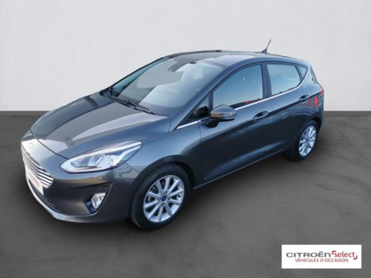 Occasion FORD Fiesta 1.0 EcoBoost 100ch Stop&Start Titanium 5p Euro6.2 2018 Gris Magnetic 12 490 € à Mulhouse