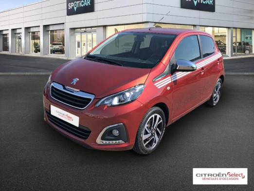 Occasion PEUGEOT 108 VTi 72 Collection S&S 85g 5p 2019 Red Purple 11 690 € à Mulhouse