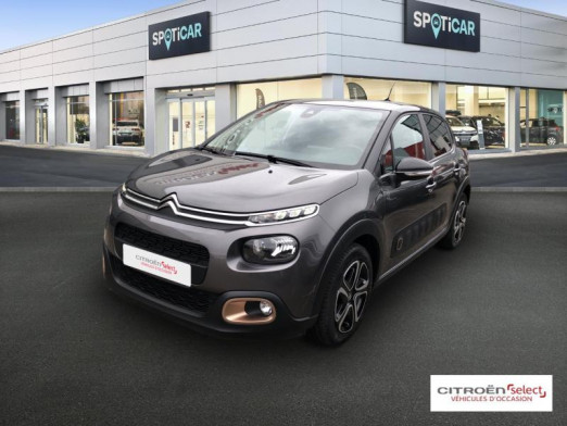 Occasion CITROEN C3 PureTech 110ch Origins S&S E6.d 2019 Gris Platinium - Noir Onyx 14 490 € à Mulhouse