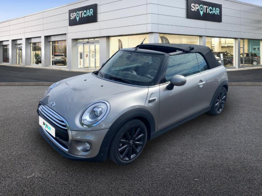 Occasion MINI Cabrio Cooper 136 GPS LED CUIR 2016 Moonwalk Grey 20 989 € à Mulhouse