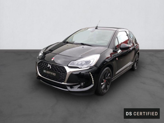 Occasion DS DS 3 Cabrio PureTech 110ch Performance Line S&S EAT6 2017 Noir Perla Nera (N) 15 990 € à Saint-Louis