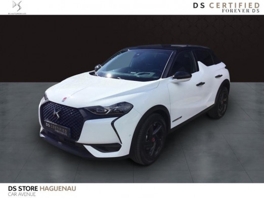 Occasion DS DS 3 Crossback BlueHDi 130ch Performance Line + Automatique 2020 Blanc Banquise (O) - Toit Noir Onyx 30 490 € à Haguenau