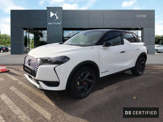 Occasion DS DS 3 Crossback E-Tense Performance Line + 2021 Blanc Perle Nacré - Toit Noir Perla N. 22 990 € à Metz