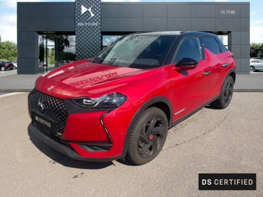 Occasion DS DS 3 Crossback PureTech 130ch Performance Line + Automatique 7cv 2020 Rouge Rubi (M) - Toit Noir Perla Nera 18 990 € à Metz