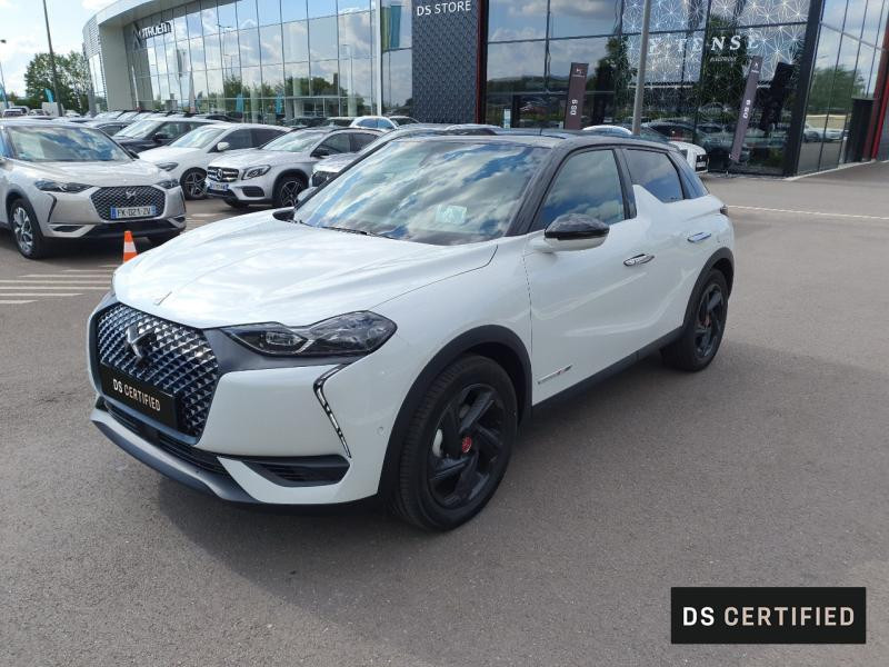 Occasion DS DS 3 Crossback E-Tense Performance Line + 4cv 2021 Blanc Perle Nacré - Toit Noir Perla N. 19990 € à Metz