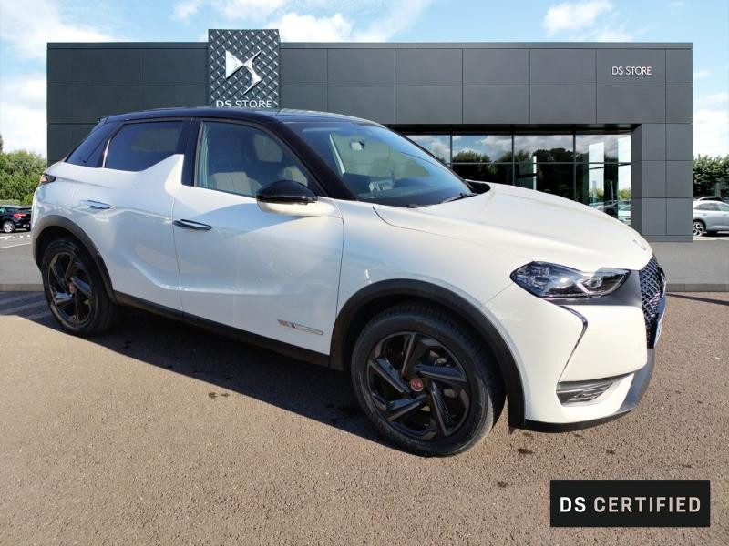 Occasion DS DS 3 Crossback E-Tense Performance Line + 2022 Blanc Perle Nacré - Toit Noir Perla N. 21989 € à Metz
