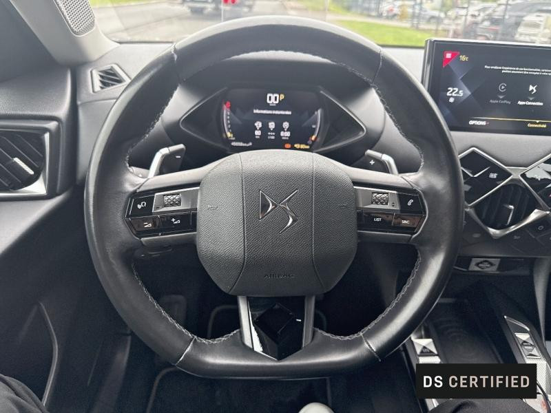 Occasion DS DS 3 Crossback PureTech 130ch Connected Chic Automatique 2021 Gris Artense (M) - Toit Noir Perla Nera 16490 € à Metz