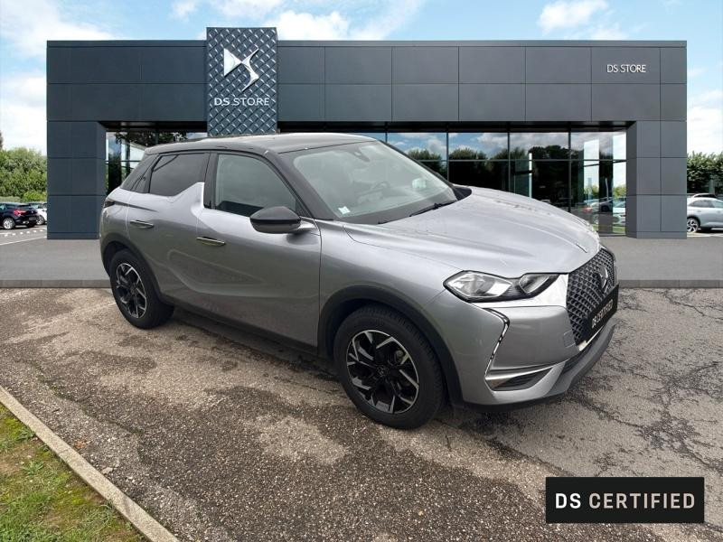 Occasion DS DS 3 Crossback PureTech 130ch Connected Chic Automatique 2021 Gris Artense (M) - Toit Noir Perla Nera 16490 € à Metz