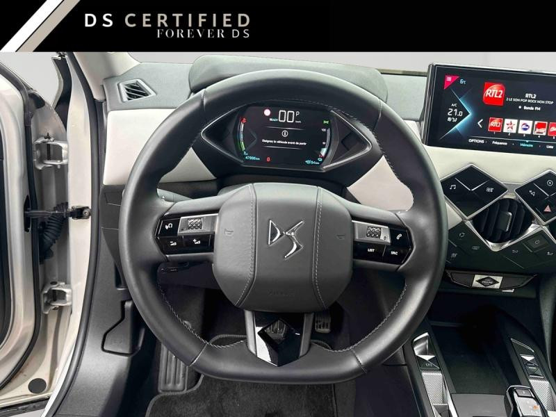Occasion DS DS 3 E-Tense 156ch Rivoli 2022 Blanc Banquise (O) - Toit Noir 19390 € à Metz