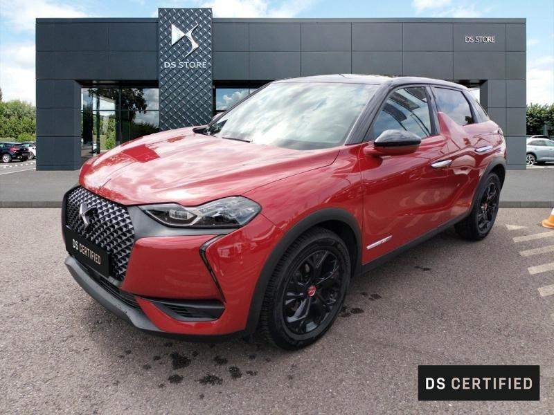 Used DS DS 3 Crossback PureTech 100ch Performance Line 2021 Rouge Rubi (M) - Toit Noir Perla Nera € 14050 in Metz