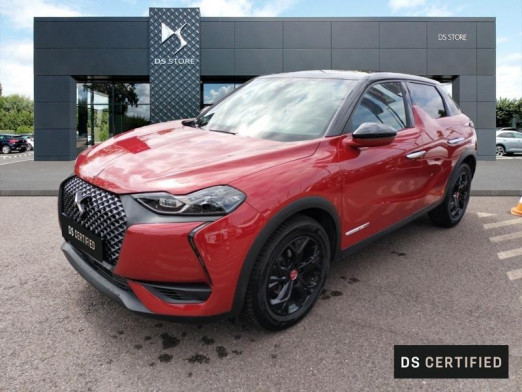 Used DS DS 3 Crossback PureTech 100ch Performance Line 2021 Rouge Rubi (M) - Toit Noir Perla Nera € 14,050 in Metz