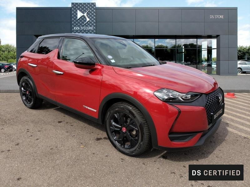 Used DS DS 3 Crossback PureTech 100ch Performance Line 2021 Rouge Rubi (M) - Toit Noir Perla Nera € 14050 in Metz