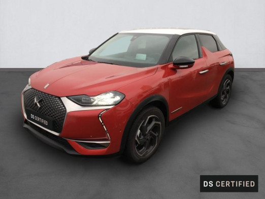 Occasion DS DS 3 Crossback PureTech 100ch Grand Chic 105g 2019 Rouge Rubi (M) - Toit Blanc Opale 26 690 € à Nancy