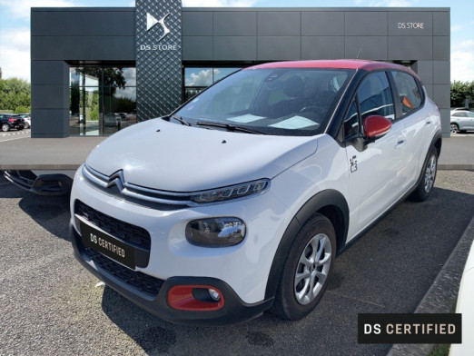 Used CITROEN C3 PureTech 82ch Graphic 2018 Blanc Banquise - Rouge Aden € 11,290 in Nancy