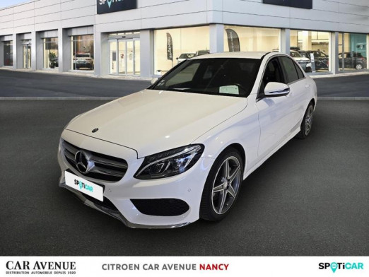 Occasion MERCEDES-BENZ Classe C 200 Sportline 7G-Tronic Plus 2017 Blanc diamant brillante designo 24 690 € à Nancy