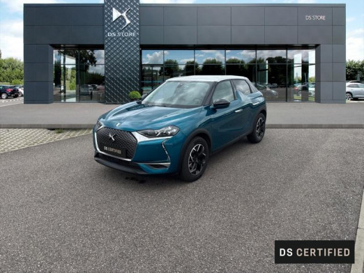 Used DS DS 3 Crossback PureTech 100ch So Chic 2021 Bleu Millenium (M) - Toit Blanc Opale € 16,990 in Nancy