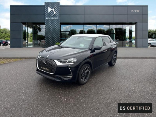 Occasion DS DS 3 Crossback PureTech 130ch Grand Chic Automatique 7cv 2021 Noir Perla Nera (N) - Toit Blanc Opale 20 900 € à Nancy