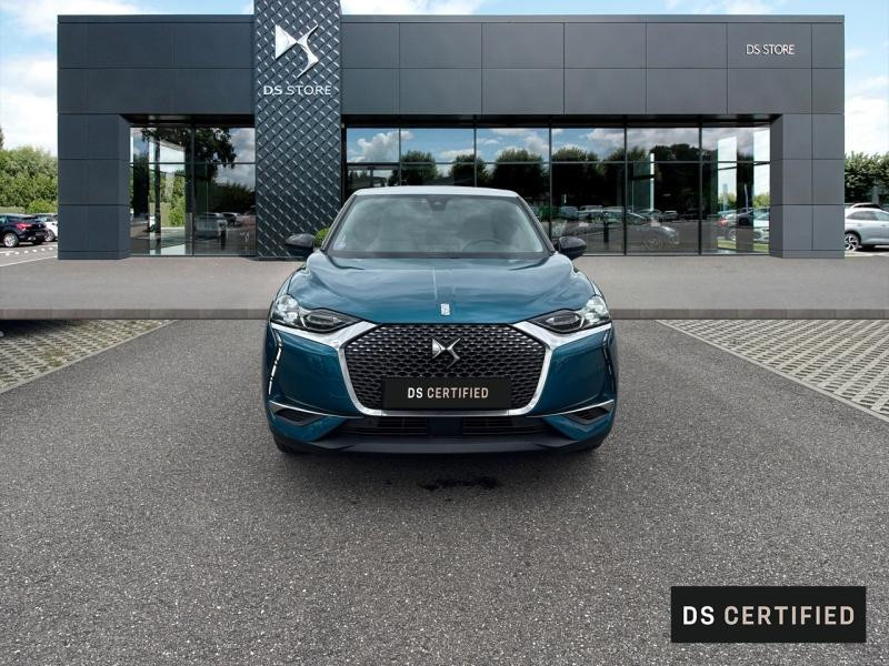 Occasion DS DS 3 Crossback PureTech 100ch So Chic 2021 Bleu Millenium (M) - Toit Blanc Opale 16990 € à Nancy