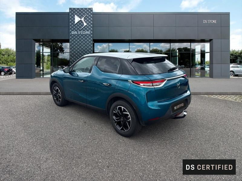 Occasion DS DS 3 Crossback PureTech 100ch So Chic 2021 Bleu Millenium (M) - Toit Blanc Opale 16990 € à Nancy
