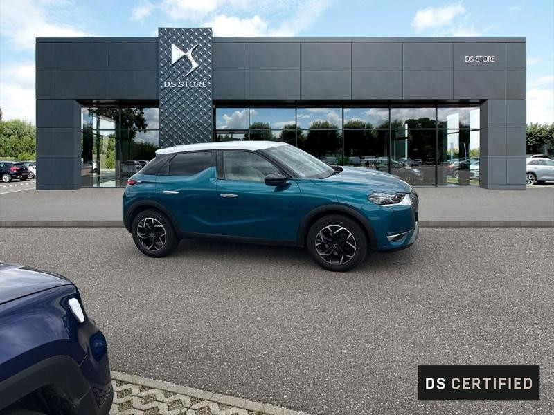Occasion DS DS 3 Crossback PureTech 100ch So Chic 2021 Bleu Millenium (M) - Toit Blanc Opale 16990 € à Nancy