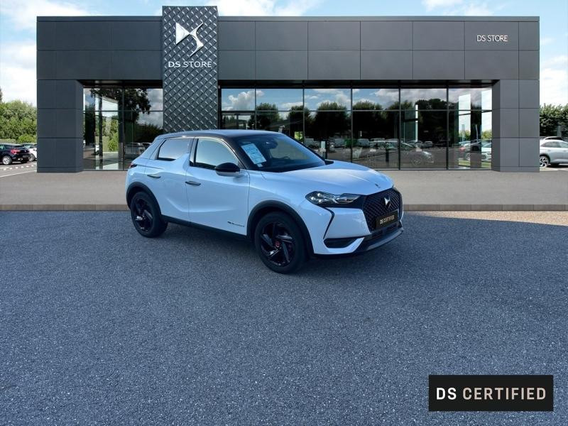 Occasion DS DS 3 Crossback PureTech 130ch Performance Line + Automatique 7cv 2021 Blanc Perle Nacré - Toit Noir Perla N. 19690 € à Nancy
