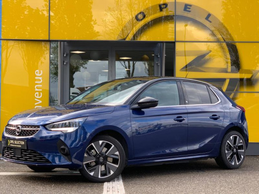 Used OPEL Corsa Corsa-e 136 Elegance Camera Radar av/ar Clim auto 2020 Bleu Nautique € 23,990 in Rosheim