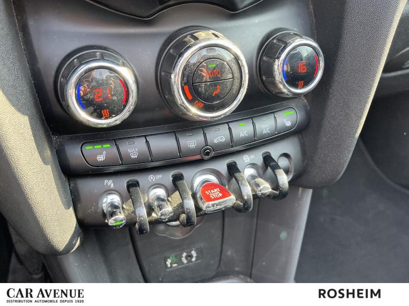 Occasion MINI Cabrio Cooper 136 Chili Full Led Semi cuir T.O. Régulateur Radar AV/AR Clim GPS Garantie 1 an 2017 Midnight Black 20990 € à Rosheim