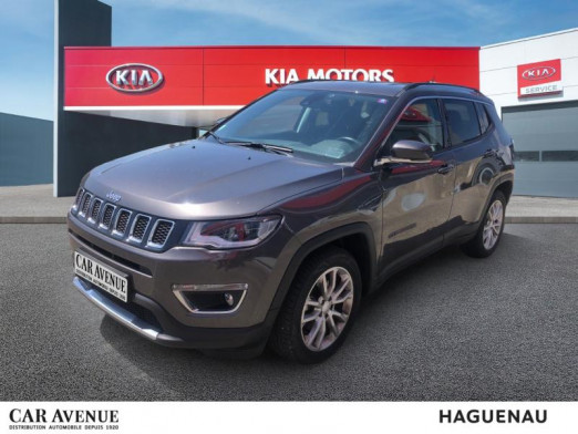 Occasion JEEP Compass GSE  150ch Limited  BVR6 Gps Gtie 12 mois 2021 Sting Gray 27 890 € à Haguenau