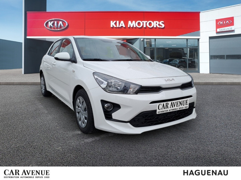 Used KIA Rio 1.2 DPi 84 Motion Clim Bluetooth Garantie 08/2030 2023 Blanc € 15690 in Haguenau