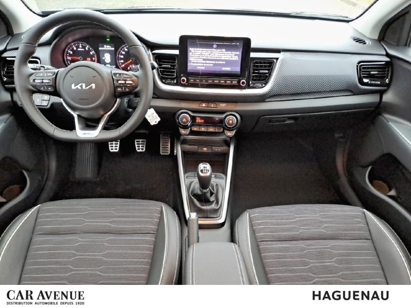 Occasion KIA Stonic 1.0 T-GDi 120ch MHEV GT Line 2023 Noir Ebène métallisé 22490 € à Haguenau