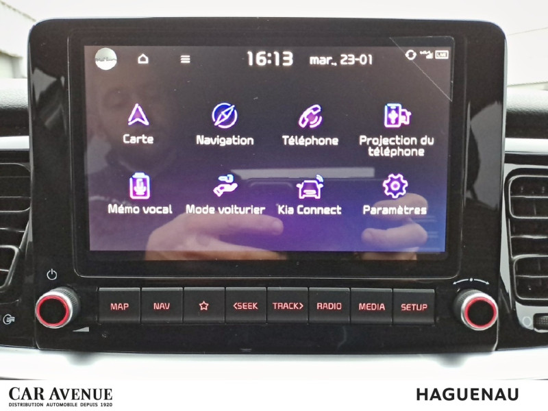 Occasion KIA Stonic 1.0 T-GDi 120ch MHEV GT Line 2023 Noir Ebène métallisé 22490 € à Haguenau