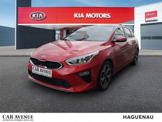 Used KIA Ceed 1.0 T-GDI 120ch Edition 1 toit ouvrant camera gps garantie 12 mois 2018 Rouge Rubis métallisé € 13,990 in Haguenau