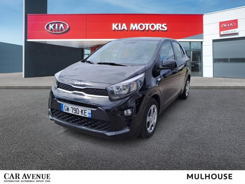 Occasion KIA Picanto 1.0 DPi 67 Active Feux auto Bluetooth Clim GARANTIE 04-2031 2024 Noir Ebene métallisé 12990 € à Haguenau
