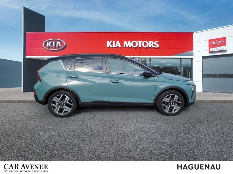 Used HYUNDAI Bayon 1.0 T-GDi 100 Hybrid 48V Creative DCT-7 Garantie 05/2027 2022 Mangrove Green Métal/Toit/rétros Black € 17990 in Haguenau