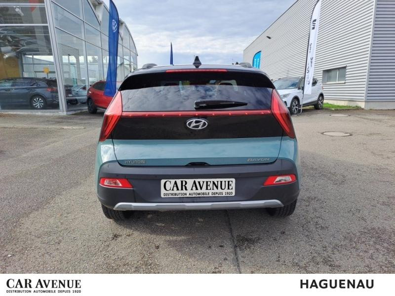 Used HYUNDAI Bayon 1.0 T-GDi 100 Hybrid 48V Creative DCT-7 Garantie 05/2027 2022 Mangrove Green Métal/Toit/rétros Black € 17990 in Haguenau