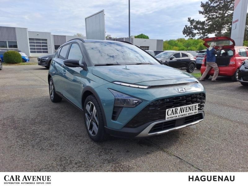 Used HYUNDAI Bayon 1.0 T-GDi 100 Hybrid 48V Creative DCT-7 Garantie 05/2027 2022 Mangrove Green Métal/Toit/rétros Black € 17990 in Haguenau