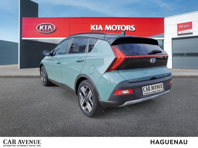 Used HYUNDAI Bayon 1.0 T-GDi 100 Hybrid 48V Creative DCT-7 Garantie 05/2027 2022 Mangrove Green Métal/Toit/rétros Black € 17990 in Haguenau