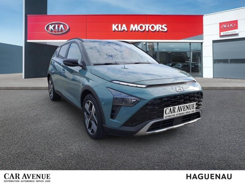 Used HYUNDAI Bayon 1.0 T-GDi 100 Hybrid 48V Creative DCT-7 Garantie 05/2027 2022 Mangrove Green Métal/Toit/rétros Black € 17990 in Haguenau