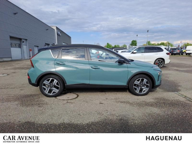 Used HYUNDAI Bayon 1.0 T-GDi 100 Hybrid 48V Creative DCT-7 Garantie 05/2027 2022 Mangrove Green Métal/Toit/rétros Black € 17990 in Haguenau