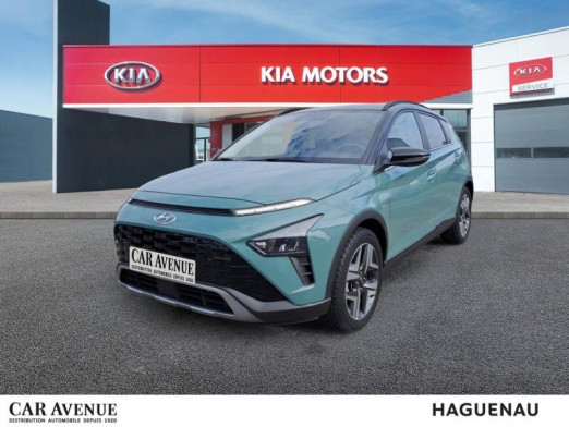 Used HYUNDAI Bayon 1.0 T-GDi 100 Hybrid 48V Creative DCT-7 Garantie 05/2027 2022 Mangrove Green Métal/Toit/rétros Black € 18,890 in Haguenau