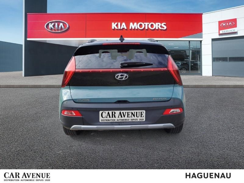 Used HYUNDAI Bayon 1.0 T-GDi 100 Hybrid 48V Creative DCT-7 Garantie 05/2027 2022 Mangrove Green Métal/Toit/rétros Black € 17990 in Haguenau