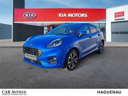 Occasion FORD Puma 1.0 EcoBoost 125 mHEV ST-Line Full Led GARANTIE 12 MOIS 2020 Fashion Bleu Island Métallisée 16 490 € à Haguenau