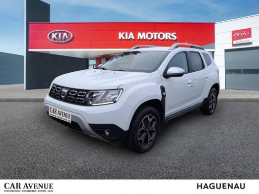Occasion DACIA Duster 1.0 ECO-G 100 Prestige Attelage Gps Camera Garantie 12 Mois 2021 Blanc 15 490 € à Haguenau
