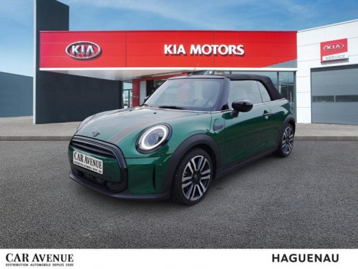 Occasion MINI Cabrio Cooper 136  Essential BVA7 Gps Carplay Led  Garantie 12 mois 2023 British Racing Green 26 990 € à Haguenau