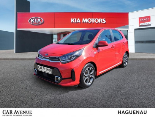 Occasion KIA Picanto 1.0 DPi 67 GT Line Carplay Camera GARANTIE 03/2028 2021 Rouge Grenat métallisé 11 790 € à Haguenau