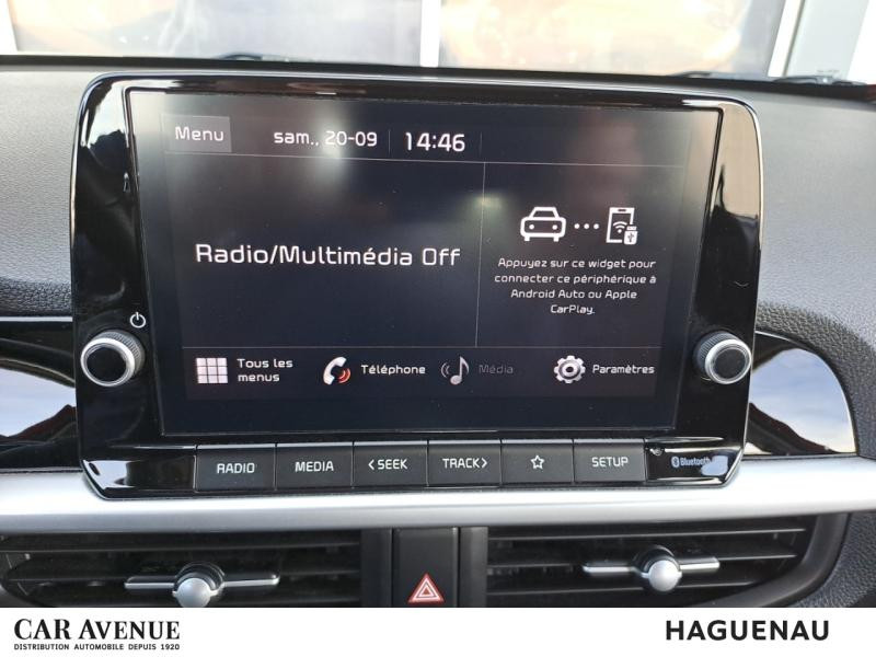 Occasion KIA Picanto 1.0 DPi 67 GT Line Carplay Camera GARANTIE 03/2028 2021 Rouge Grenat métallisé 11790 € à Haguenau