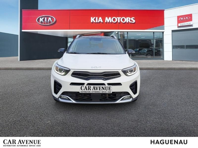 Occasion KIA Stonic 1.0 T-GDi 120 MHEV GT Line DCT7 Gps Camera GARANTIE 12 MOIS 2021 Blanc Céleste / Toit Noir 15990 € à Haguenau